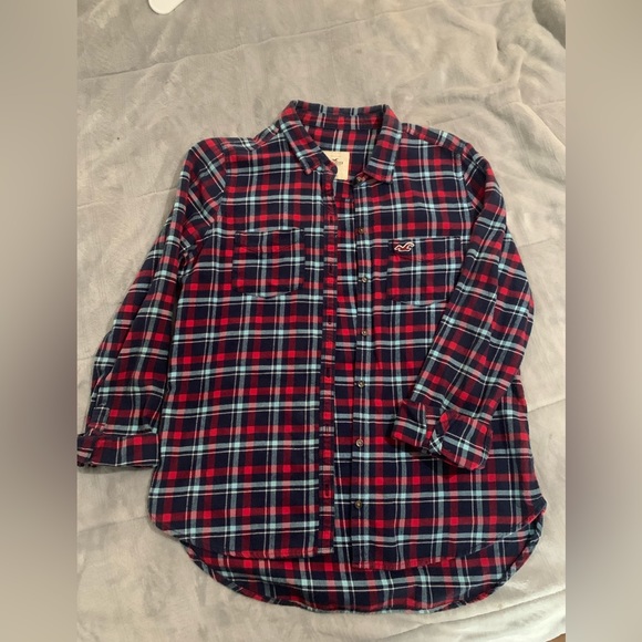 Hollister plaid button down - Picture 2 of 4